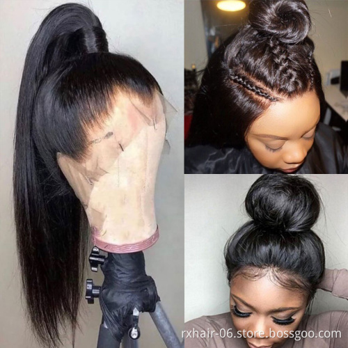Wholesale HD Lace Front Wig,Virgin Cuticle Aligned Human Hair Full Lace Wig,13x4 Lace Frontal Wig For Black Women